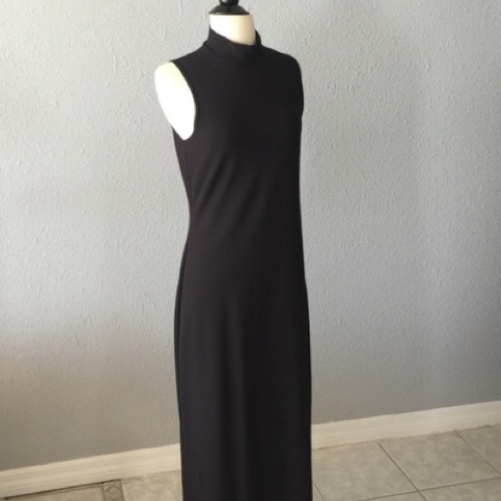 Boston proper mock neck sheath dress size medium